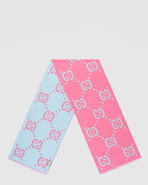 [GUCCI-구찌]GG 자카드 니트 스카프 505395