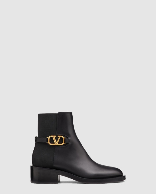 [VALENTINO-발렌티노]브이로고 시그니처 앵클 부츠