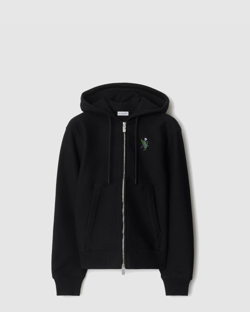 [BURBERRY-버버리]티슬 로고 코튼 블렌드 지퍼 후디 80982181