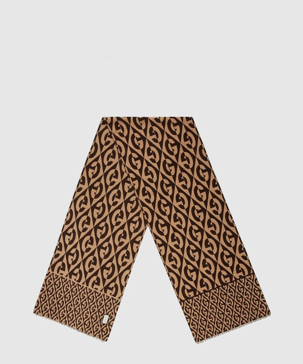 [GUCCI-구찌]마름모 자카드 스카프 595720