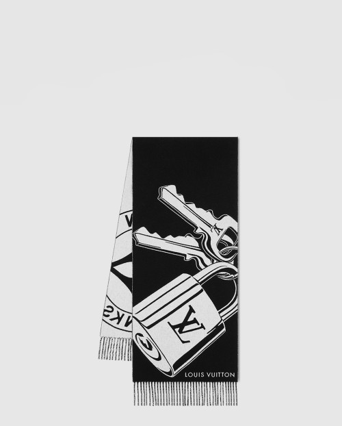 [LOUIS VUITTON-루이비통]락 앤드 키 스카프 M92855