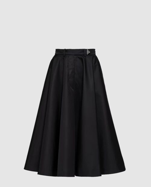 [PRADA-프라다]리나일론 플리츠 스커트 21X922