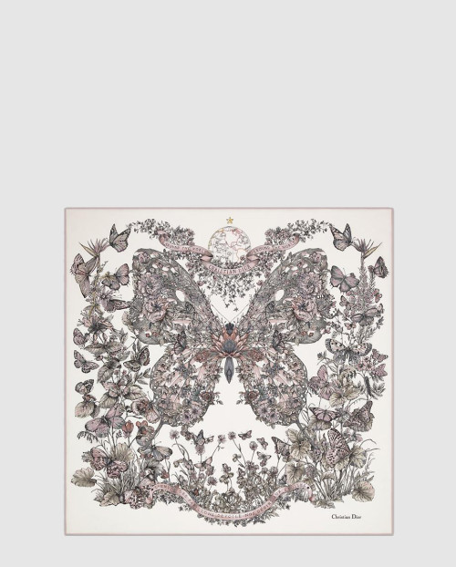 [DIOR-디올]카레 90 버터플라이 어라운드 더 월드 트윌 41PAW