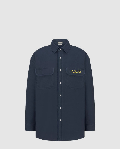 [DIOR-디올]AND LEWIS HAMILTON 오버셔츠 513D58