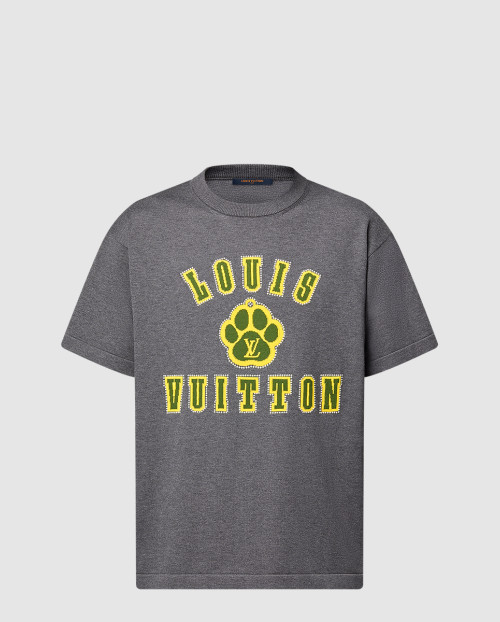 [LOUIS VUITTON-루이비통]엠벨리시드 쇼트 슬리브드 코튼 크루넥 1AGJS8