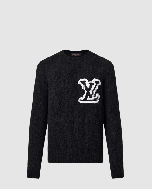 [LOUIS VUITTON-루이비통]울 블렌드 크루넥 1AF335