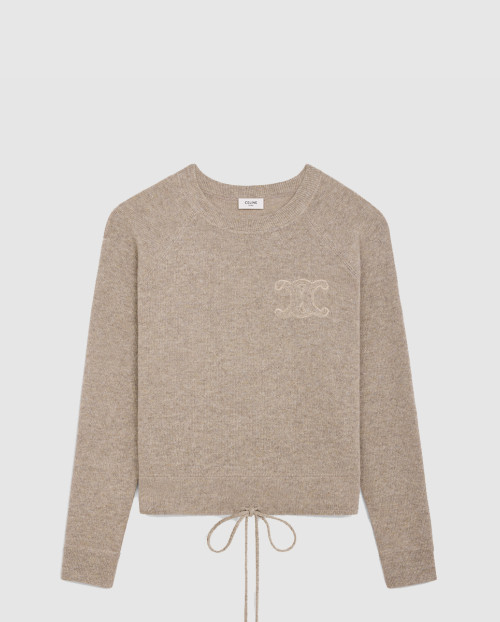 [CELINE-셀린느]트리옹프 크루넥 스웨터 2AE4U7