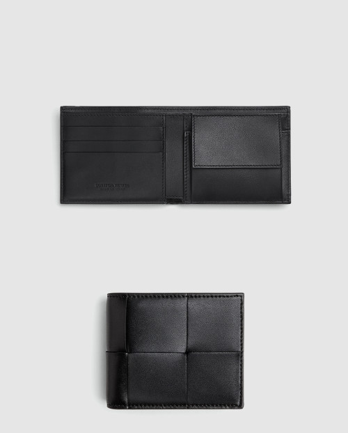 [BOTTEGA-보테가베네타]동전 지갑을 갖춘 카세트 폴더형 지갑 649605