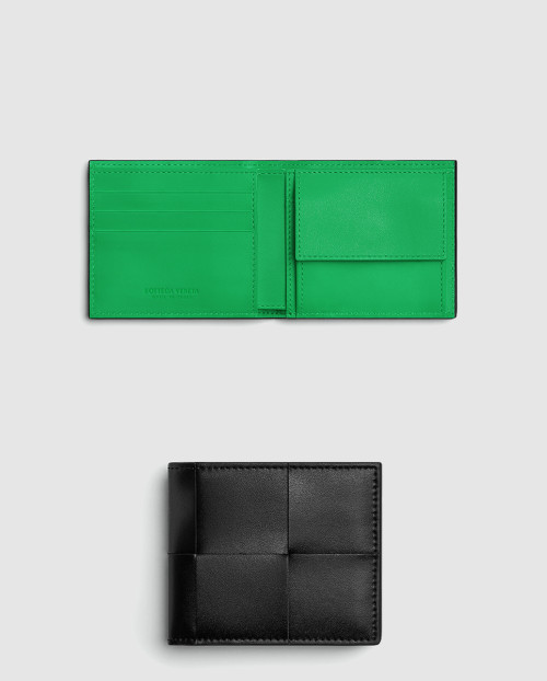 [BOTTEGA-보테가베네타]동전 지갑을 갖춘 카세트 폴더형 지갑 749455