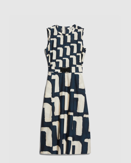 [MAXMARA-막스마라]디오라마 코튼 드레스