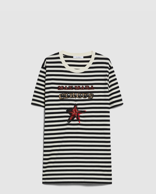 [MAXMARA-막스마라]카키 코튼 티셔츠