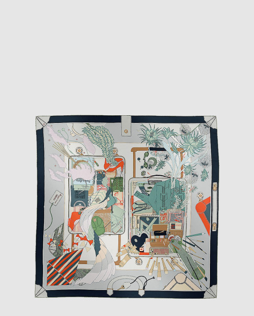 [HERMES-에르메스]Bagage a Main 스카프 90