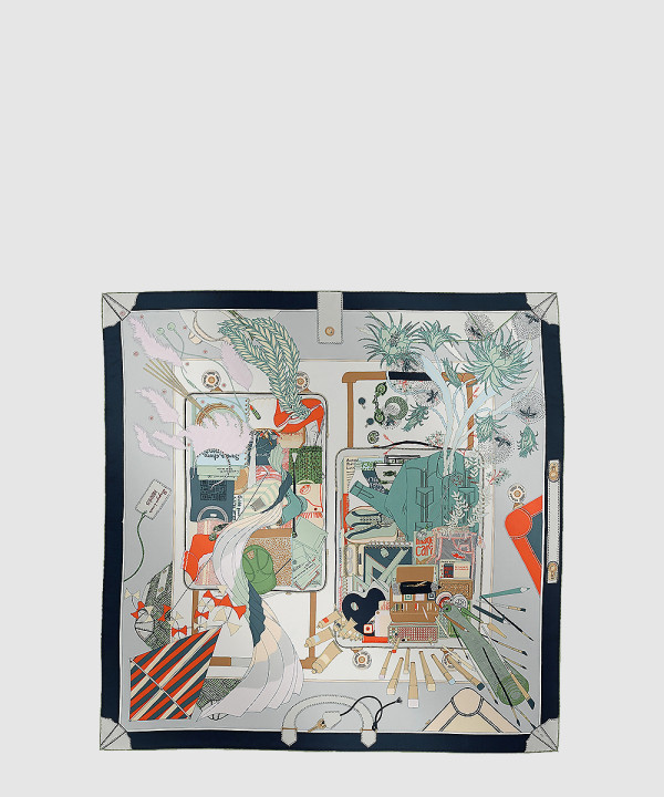 [HERMES-에르메스]Bagage a Main 스카프 90