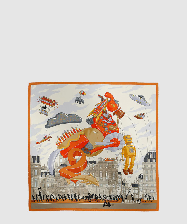 [HERMES-에르메스]스카프 90 퍼레이드