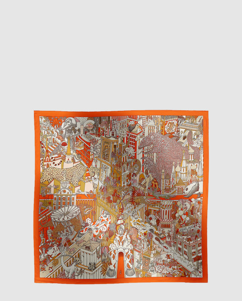 [HERMES-에르메스]Animapolis 스카프