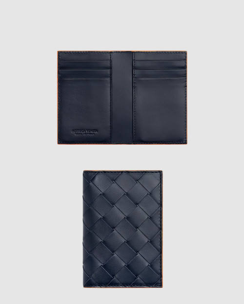 [BOTTEGA-보테가베네타]인트레치아토 플랩 카드 케이스 749417