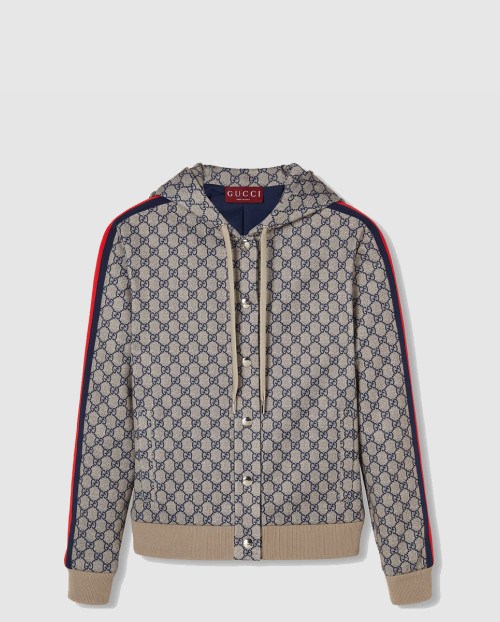 [GUCCI-구찌]올오버 GG 로고 후드 자켓 792366