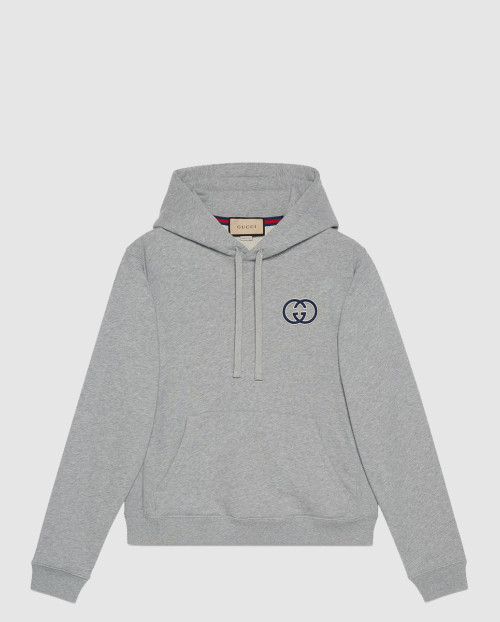 [GUCCI-구찌]코튼 저지 후드 스웨트셔츠 756649