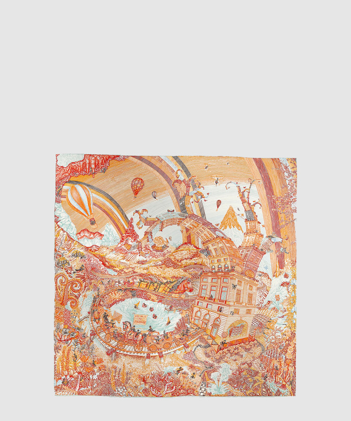 레플리카|이미테이션 hermes-에르메스les-folies-du-faubourg-스카프-90-2