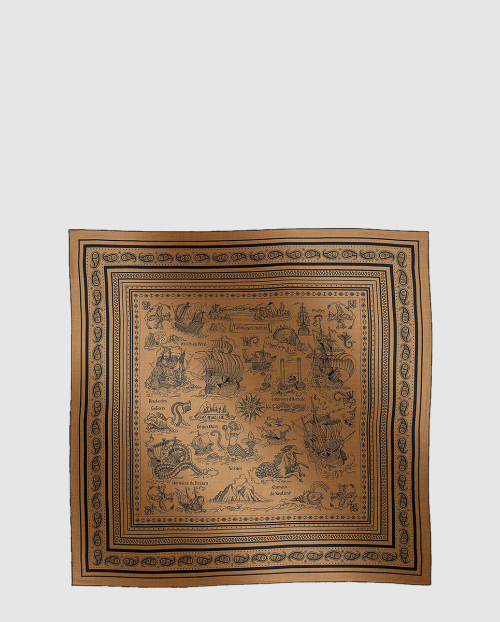 [HERMES-에르메스]Tatouages Marins Bandana 숄