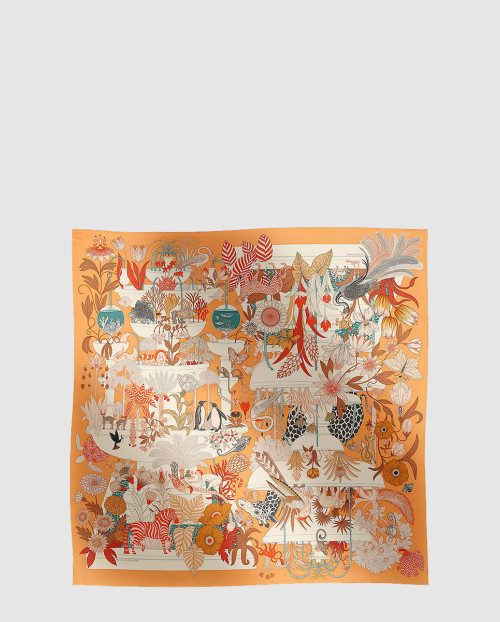 [HERMES-에르메스]Precious Paradise 스카프 90