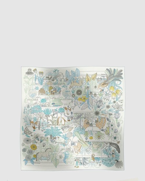 [HERMES-에르메스]Precious Paradise 스카프 90