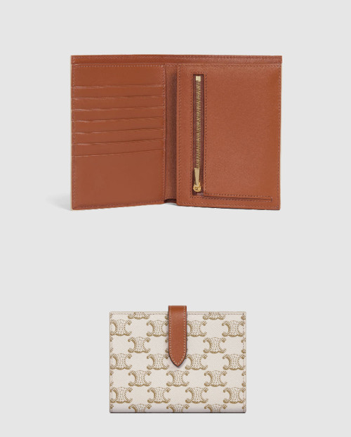 [CELINE-셀린느]스트랩 미디엄 반지갑 10B642