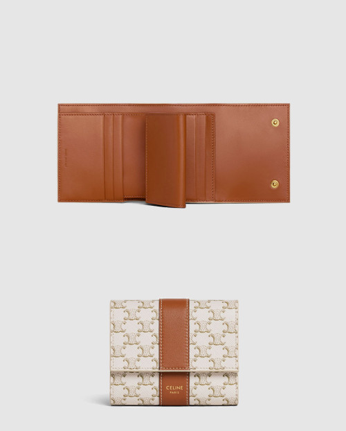 [CELINE-셀린느]트리오페 반지갑 10D572