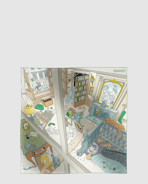 [HERMES-에르메스]Mystere au 24 스카프