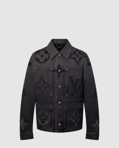 [LOUIS VUITTON-루이비통]모노그램 데님 튜닉 재킷 1AFYCF