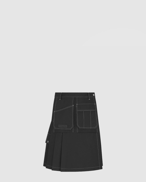 [DIOR-디올]플리츠 랩스커트 511J5