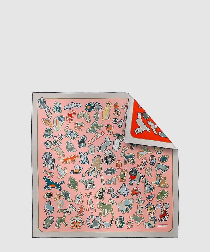 레플리카|이미테이션 hermes-에르메스caracteristick-더블-페이스-스카프-90-1