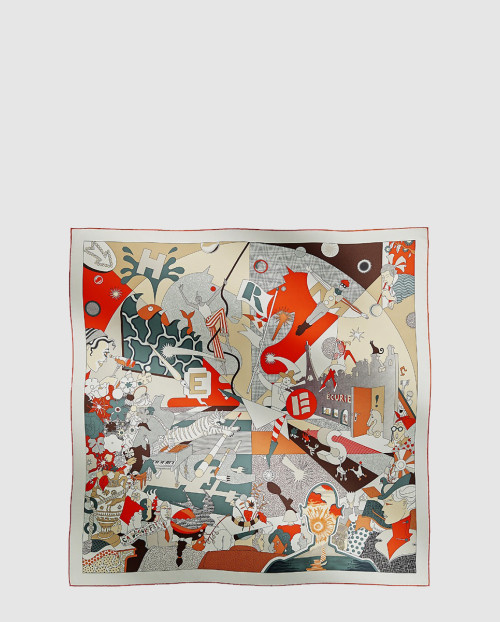 [HERMES-에르메스]Ca Decoiffe 90 까레 스카프