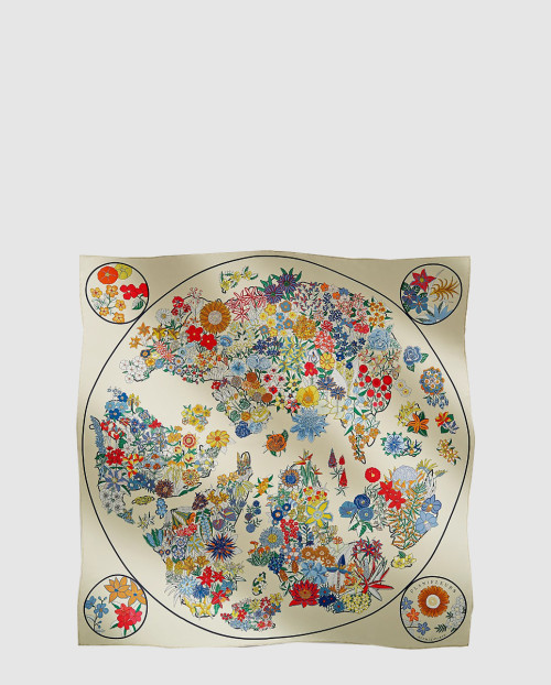 [HERMES-에르메스]Planifleurs 스카프