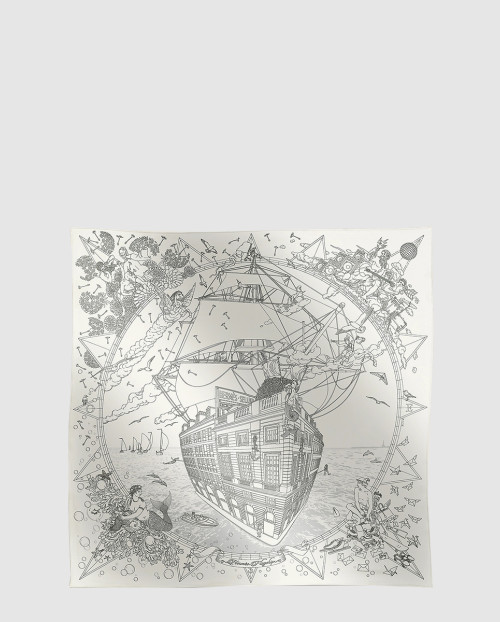 [HERMES-에르메스]플래그쉽 90 스카프 까레