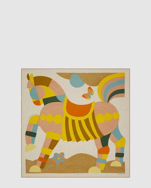 [HERMES-에르메스]문 프리미어 캘로프 숄