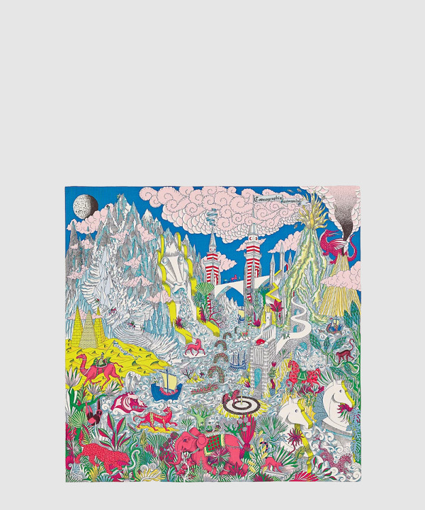 [HERMES-에르메스]코스모그라피아 유니버셜 숄