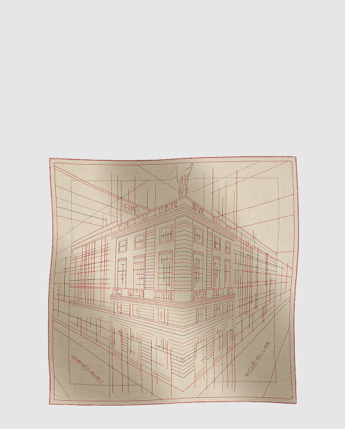 [HERMES-에르메스]Pique Sellier 숄