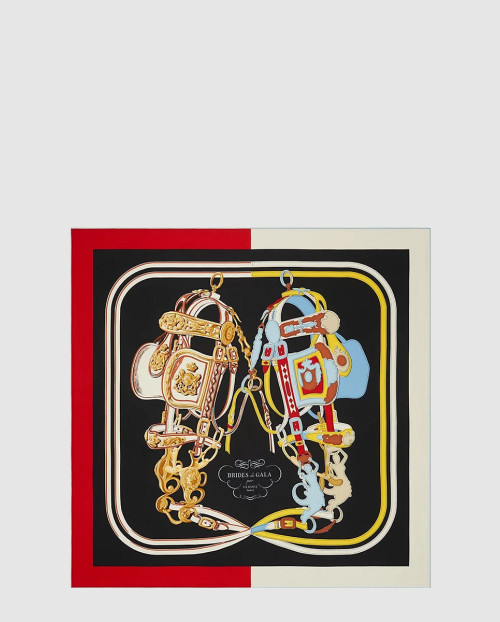 [HERMES-에르메스]갈라 숄 피케 드 아플리케