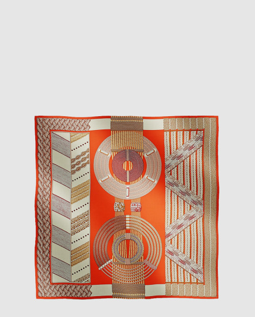 [HERMES-에르메스]Dressage Tressage 숄