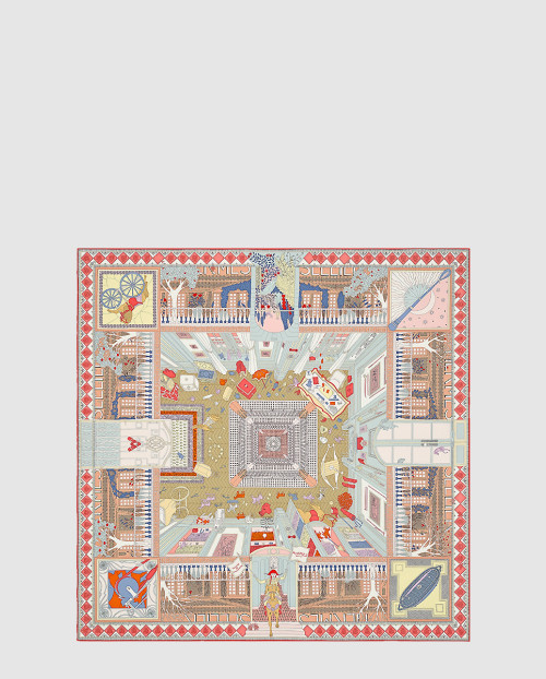 [HERMES-에르메스]오브젝트 드 큐리오시떼 스카프