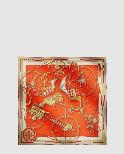 [HERMES-에르메스]Voitures en Equilibre 숄