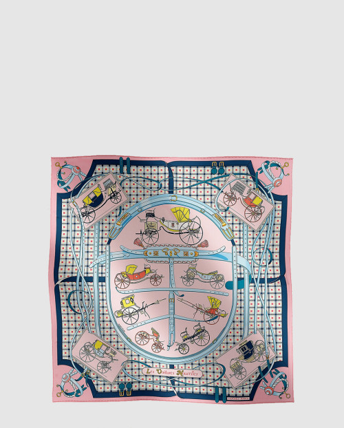 [HERMES-에르메스]Les Voitures Nouvelles 스카프