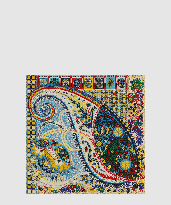 [HERMES-에르메스]Paisley Blossom 숄