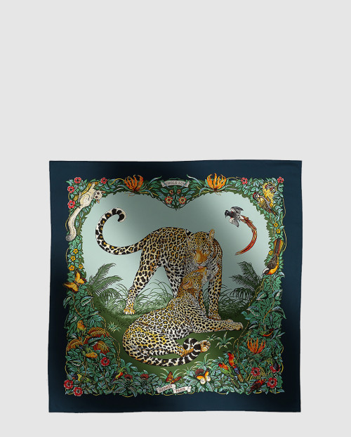 [HERMES-에르메스]Jungle Love 포에버 스카프 90