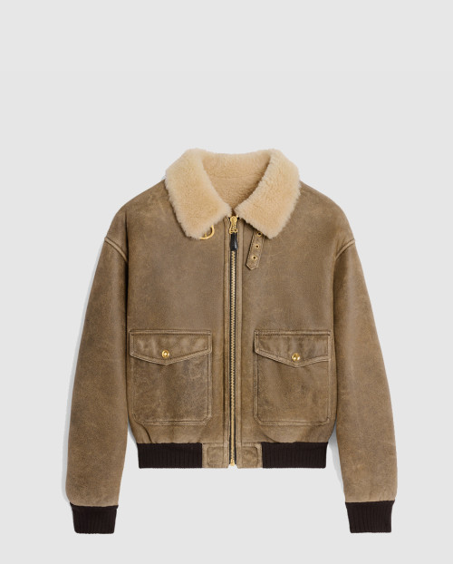 [CELINE-셀린느]에비에이터 블루종 재킷 2EB606