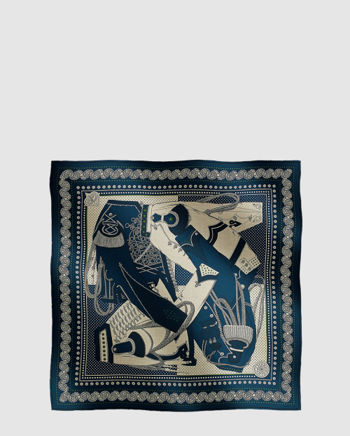 [HERMES-에르메스]쥬아브 드래곤 반다나 숄