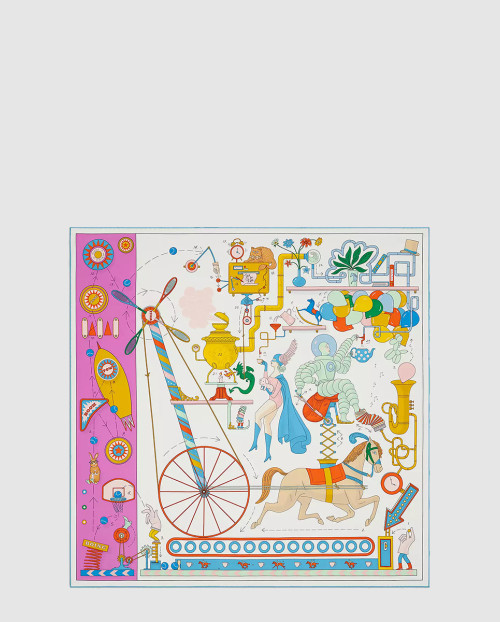 [HERMES-에르메스]Tea for Two 스카프 90