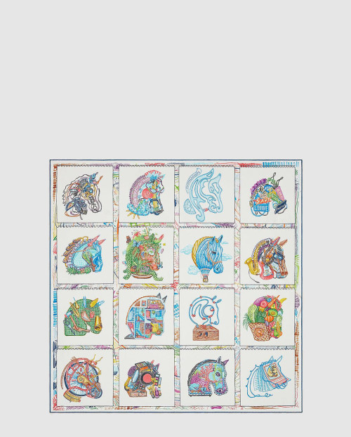 [HERMES-에르메스]Chevaloscope 스카프 90