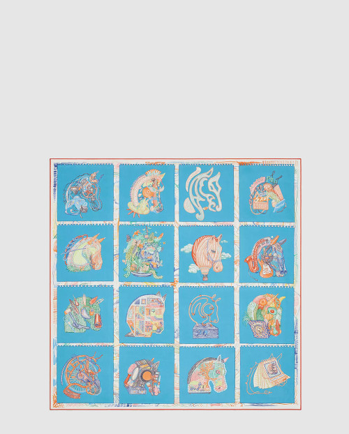 [HERMES-에르메스]Chevaloscope 스카프 90